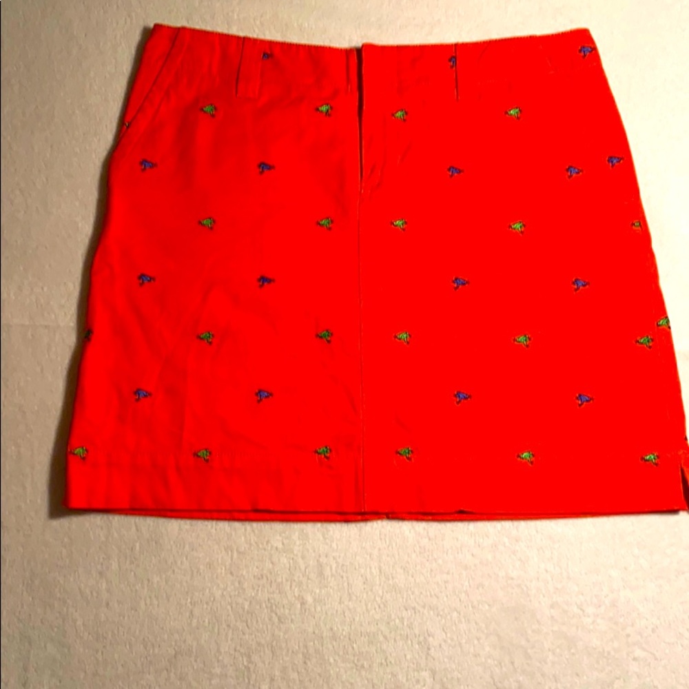 Lilly Pulitzer Frog Skirt size 8